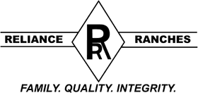 Reliance Ranches banner logo